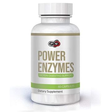 Power Enzymes Комплекс ензими х60 капсули Pure Nutrition