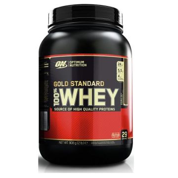 Gold Standard 100% Whey Суроватъчен протеин Шоколад х909 грама Optimum Nutrition
