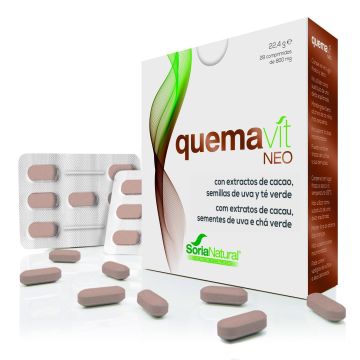 Quemavit Neo за намаляване на телесното тегло x24 таблетки Soria Natural