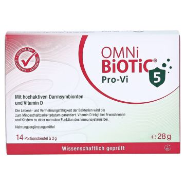 Omni Biotic Про-Ви 5 с витамин D за твоята имунна система х14 сашета