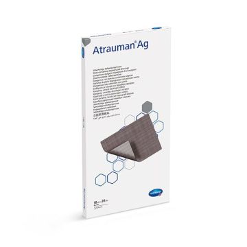 Hartmann Atrauman Ag Тюлена мазева превръзка със сребро 10x20 см x3 броя