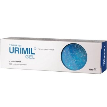 Уримил гел с канабидиол, арника, дяволски нокът и магнезий х50 мл Naturpharma