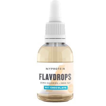 FlavDrops Натурално овкусяване Бял шоколад х50 мл MyProtein