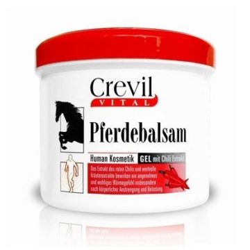 Crevil Vital Конски балсам-гел с екстракт от чили х500 мл