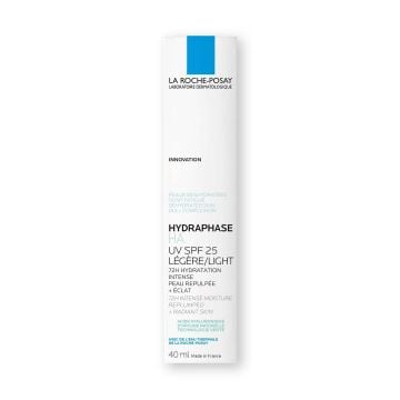 La Roche-Posay Hydraphase HA UV Light  Хидратираща 72-часова грижа за лице SPF25 за дехидратирана кожа x40 мл