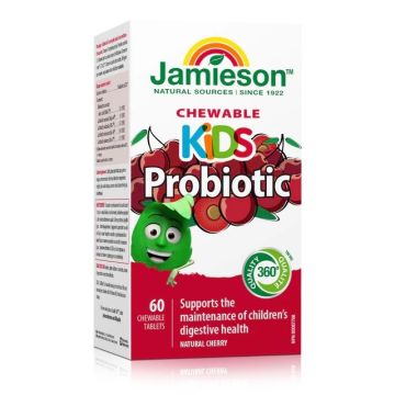 Пробиотик за деца с вкус на череша х60 дъвчащи таблетки Jamieson