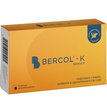 Беркол-К за ставите, нервната и ендокринната система х30 капсули Naturpharma