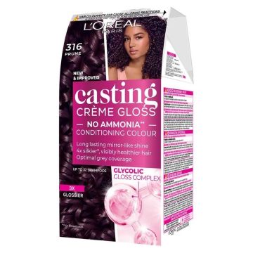 Loreal Paris Casting Creme Gloss Боя за коса без амоняк x120 мл, 316 Prune
