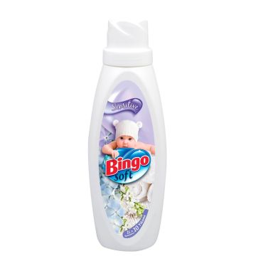Bingo Soft Baby Sensitive Омекотител за бебешки дрехи  x1 литър