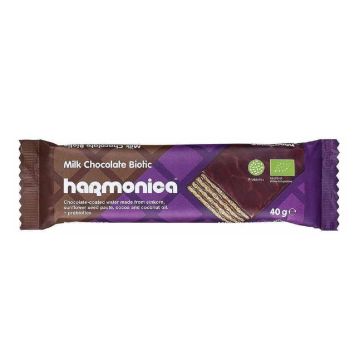 Harmonica Шокобиотик Тунквана шоколадова вафла с пробиотик х40 грама