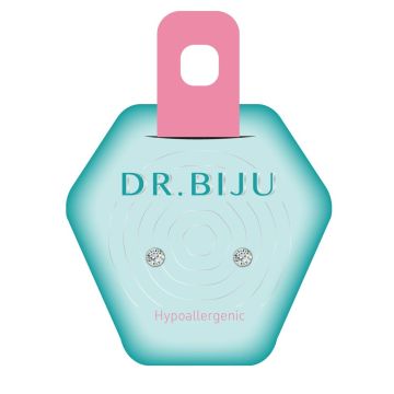 Dr.Biju Хипоалергенни обеци Xirius Crystal 3.3 мм, DXI33C001