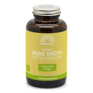 Телешки костен бульон, Био х180 капсули Mattisson Healthstyle