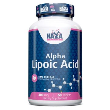 Alpha Lipoic Acid при висока кръвна захар 300 мг х60 таблетки Haya Labs