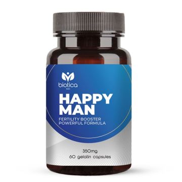 Хепи Мен При мъжки фертилитет x60 капсули Biotica