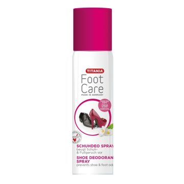 Titania Foot Care Дезодориращ спрей за обувки против неприятна миризма х200 мл