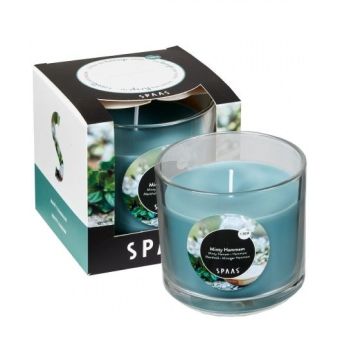 Spaas Ароматна свещ Minty Hammam x76/76 мм