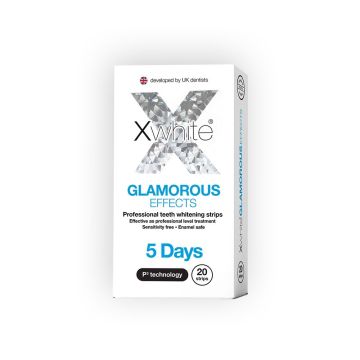 XWhite Glamorous Effect Избелващи ленти за зъби x20 броя