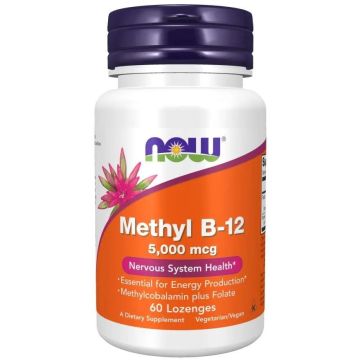 Methyl B-12 Метилкобаламин 5000 mcg х60 дражета