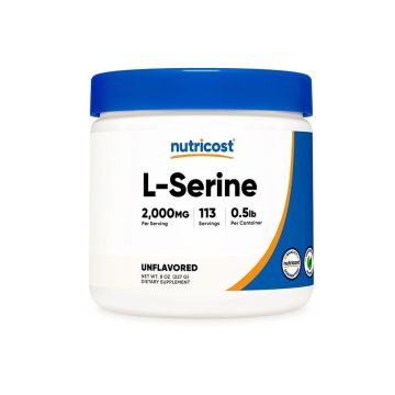 Л-Серин на прах за памет и концентрация х227 g Nutricost