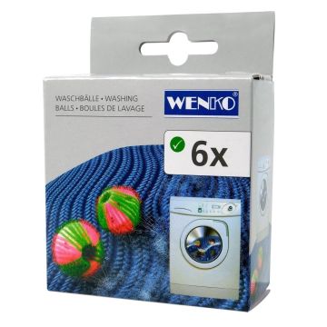 Wenko Топки за пране против мъхчета и власинки x6 броя