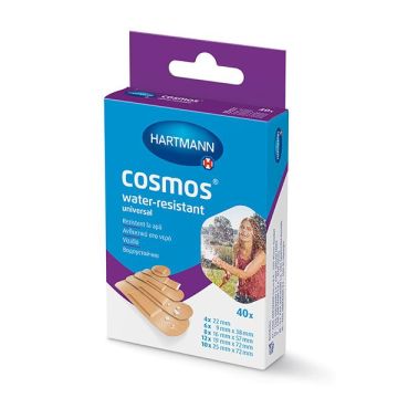 Hartmann Cosmos Water Resistant Водоустойчив пластир в 5 размера x40 броя
