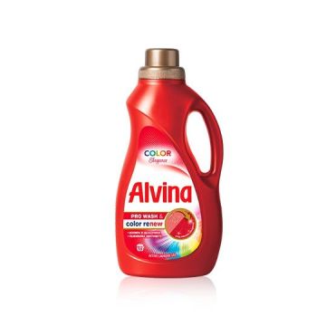 Medix Alvina Color Elegance Течен перилен препарат за цветни тъкани x0.900 л, 18 пранета