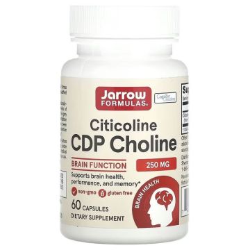 Цитиколин CDP Choline 250 мг х60 капсули Jarrow