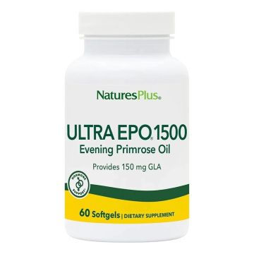Ultra EPO масло от Вечерна иглика х60 капсули Natures Plus