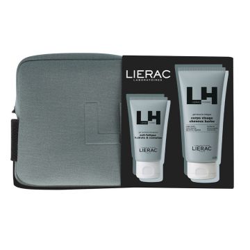 Lierac Homme Комплект за мъже Хидратиращ гел-крем и  Душ гел за мъже 3 в 1