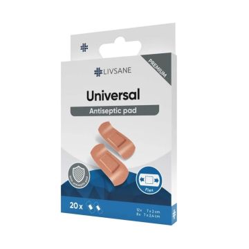 Livsane Universal Premium Пластир лента в 2 размера x20 броя