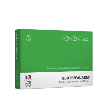 Gluten Alarm Тест за глутенова непоносимост (целиакия) х1 бр Advent Life