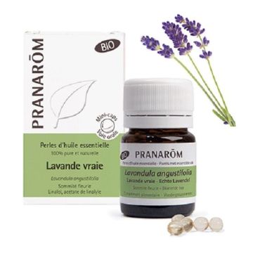 Перли от лавандулово етерично масло, Био х60 перли Pranarom