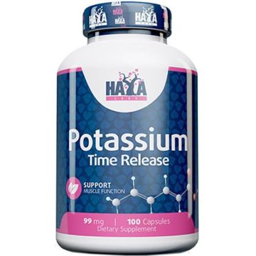 Калий 99 mg х100 капсули Haya Labs