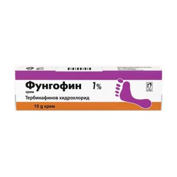 Фунгофин Крем при гъбички х15 грама Nobel Pharma