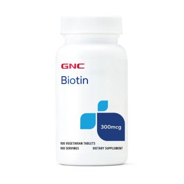 Биотин 300 мкг х100 таблетки GNC