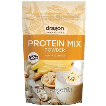 Протеин Микс на прах, Био х200 г Dragon Superfoods