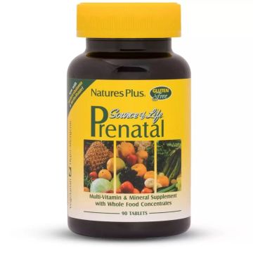 Prenatal Витамини за бременни х90 таблетки Natures Plus