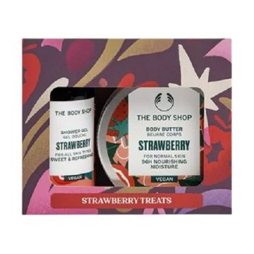 The Body Shop Strawberry Treats Комплект за тяло с ягода