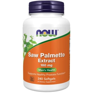 Сау Палмето, екстракт 160 mg х240 капсули Now Foods