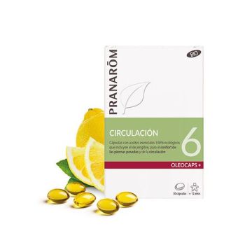 Oleocaps 6 За леки крака и добро кръвообръщение х30 капсули Pranarom