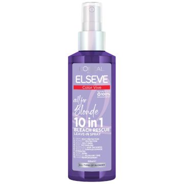 Elseve 10in1 Bleach Rescue Спрей без отмиване за руса коса x150 мл