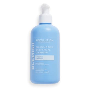 Revolution Skincare Blemish Salicilic Acid Почистващ гел за лице със салицилова киселина x250 мл
