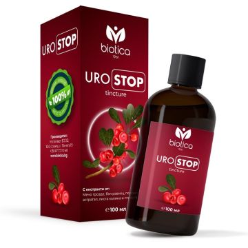 Уро-Стоп Тинктура при цистит и проблеми с уринирането x100 мл Biotica