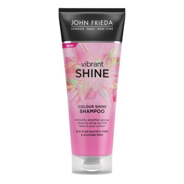 John Frieda Vibrant Shine Шампоан за блясък за боядисана коса x250 мл