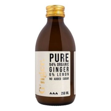 G’nger Pure Organic 94% Джинджифилов шот с лимон Био х250 мл