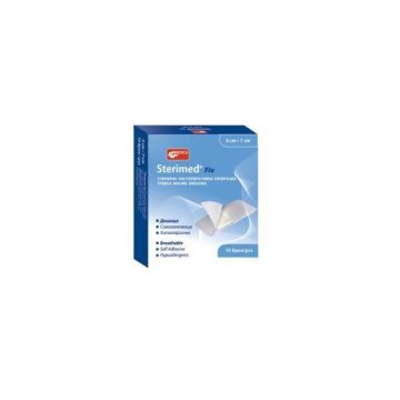 Medica Sterimed Fix Стерилни постоперативни превръзки 8/10 см х10 броя