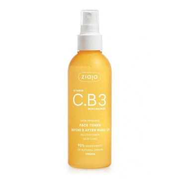Ziaja Vitamin C.B3 Тонер за лице x190 мл