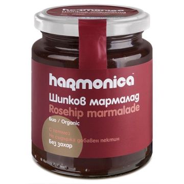 Harmonica Био Шипков Мармалад с петмез Без Захар х300 грама