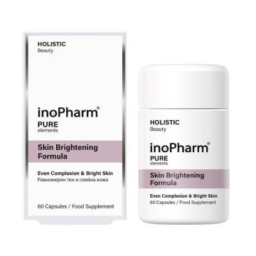 Inopharm Pure Elements Skin Brightening За равномерен тен и сияйна кожа х60 капсули