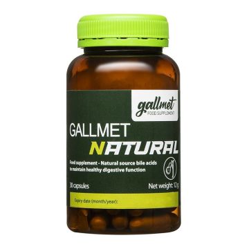 Gallmet Natural Волска жлъчка х30 капсули